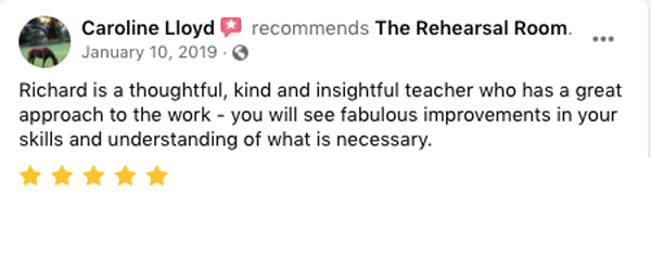 Caroline Lloyd Facebook review